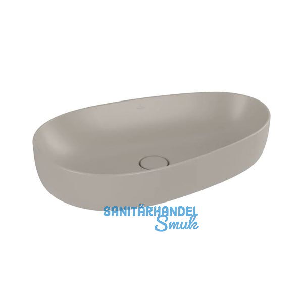 VILLEROY & BOCH Aufsatzwaschtisch Antao 4A7465AM 650 mm, Almond