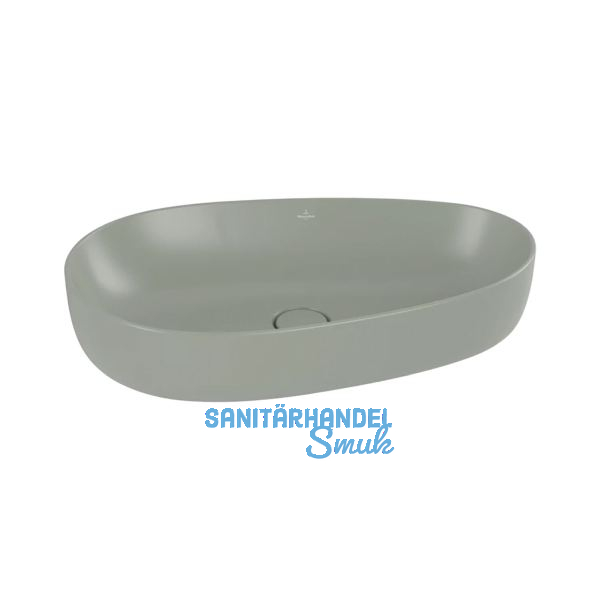 VILLEROY & BOCH Aufsatzwaschtisch Antao 4A7465R8 650 mm, Morning Green