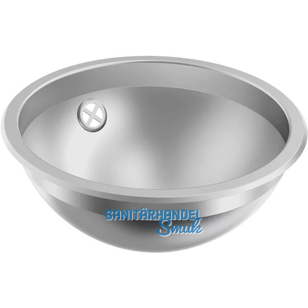 KWC 2D-Waschtisch Rondo RNDX 260, Edelstahl Seidenmatt, �260