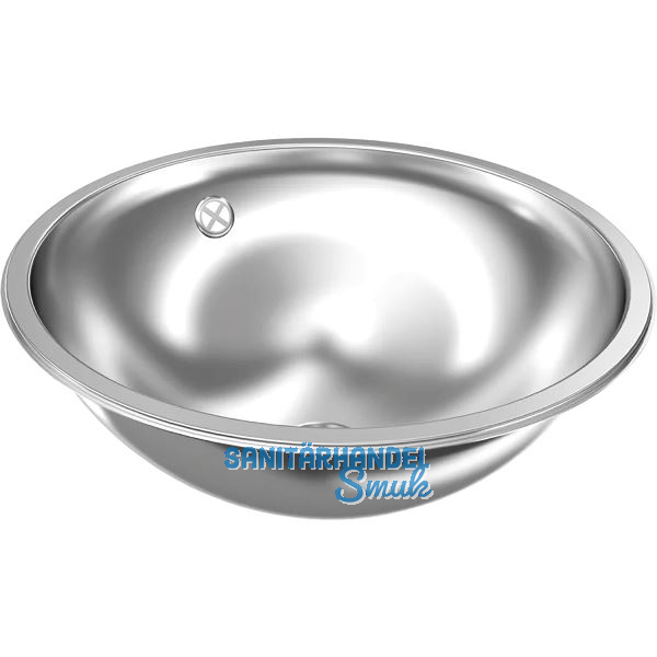 KWC RONDO Einbau- und Unterbau-Rundbecken, Edelstahl, �420