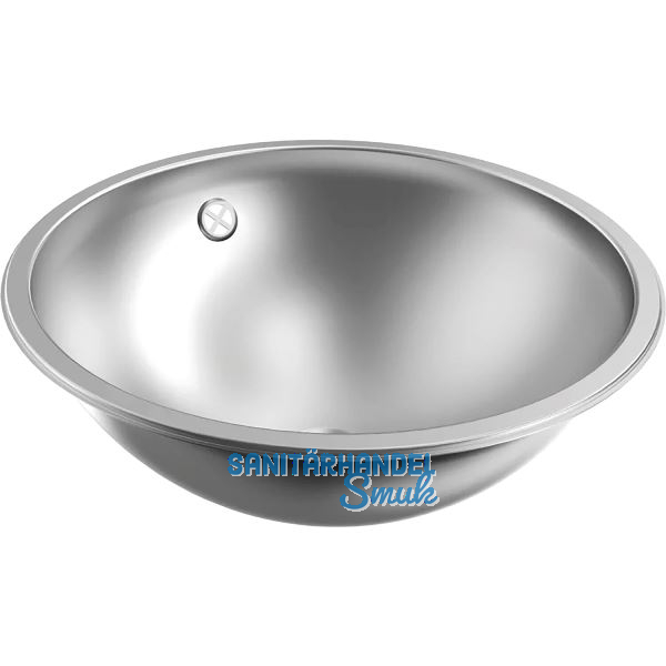 KWC RONDO Einbau- und Unterbau-Rundbecken, Edelstahl seidenmatt, �420