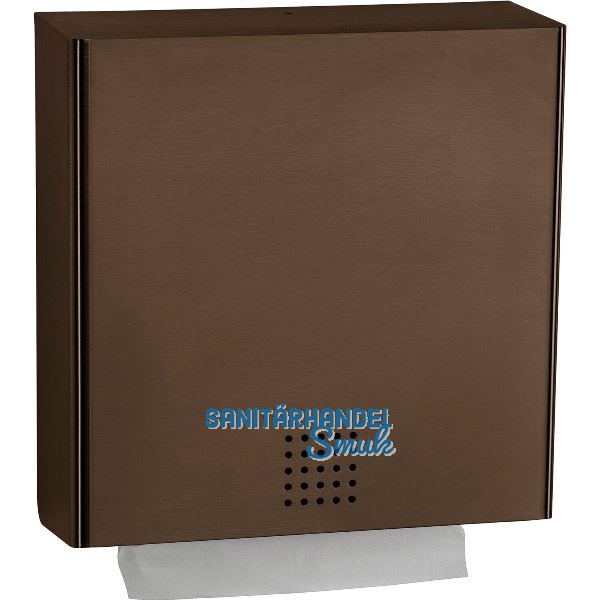 PROOX Papierhandtuchspender BR-100 ONE Bronze