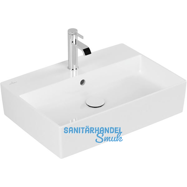 VILLEROY & BOCH Aufsatzwaschtisch Memento 2.0 4A0760R1 600 mm, Wei�