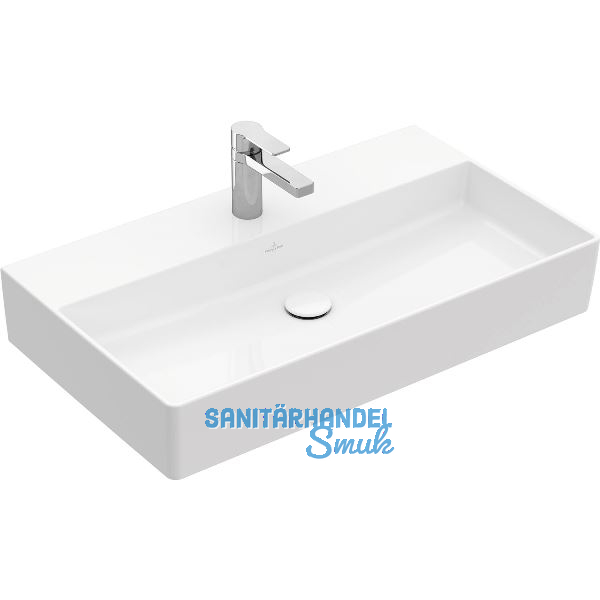 VILLEROY & BOCH Aufsatzwaschtisch Memento 2.0 4A228GR1 800 mm, Wei� Alpin