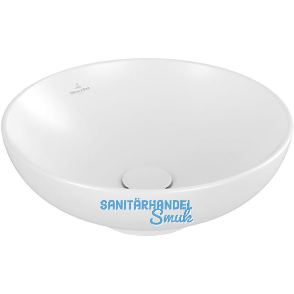 VILLEROY & BOCH Aufsatzwaschtisch L&F 4A4600RW � 420 mm, Wei� matt