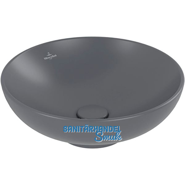 VILLEROY & BOCH Aufsatzwaschtisch L&F 4A4600I4 � 420 mm, Graphit