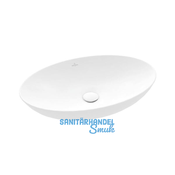 VILLEROY & BOCH Aufsatzwaschtisch L&F 4A4800RW 620 mm, Wei� matt