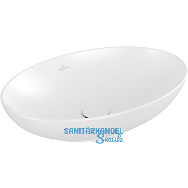 VILLEROY & BOCH Aufsatzwaschtisch L&F 4A4700RW 560 mm, Wei� matt