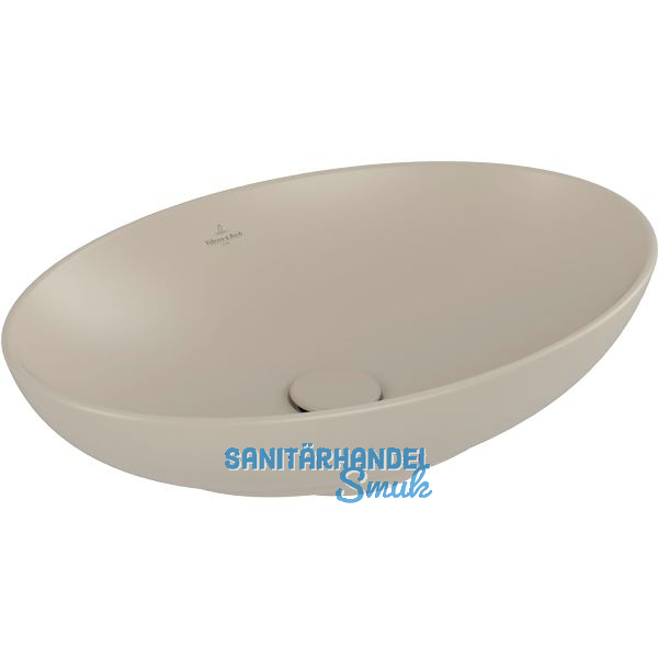 VILLEROY & BOCH Aufsatzwaschtisch L&F 4A4700AM 560 mm, Almond
