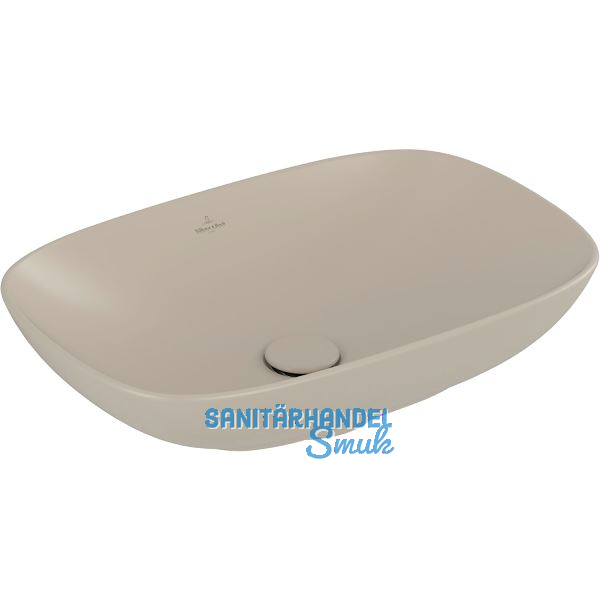 VILLEROY & BOCH Aufsatzwaschtisch L&F 4A4900AM 560 mm, Almond