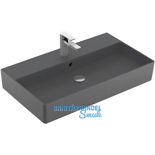 VILLEROY & BOCH Aufsatzwaschtisch Memento 2.0 4A228GI4 800 mm, Graphit