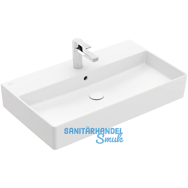 VILLEROY & BOCH Aufsatzwaschtisch Memento 2.0 4A228GRW 800 mm, Wei� matt
