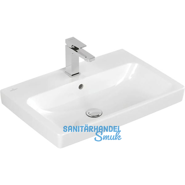 VILLEROY & BOCH Waschbecken Architectura 4A876501 650 mm, Wei� Alpin