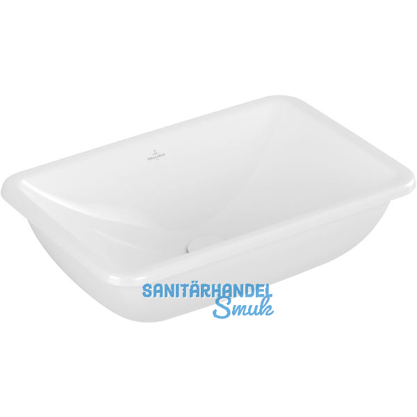 VILLEROY & BOCH Unterbauwaschbecken 4A5700R1 605 mm, Wei� Alpin