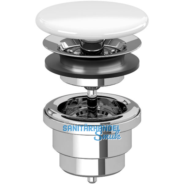 VILLEROY & BOCH 5/4" Schaftventil 6835-00, Wei� Alpin