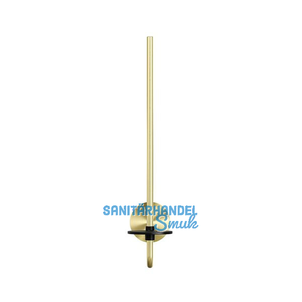 GEESA WC-Ersatzrollenhalter Opal Metallfinish Gold geb�rstet