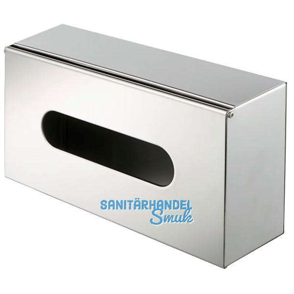 GEESA Papiertuch-Box wandmontiert-Aufbau Hotel Chrom