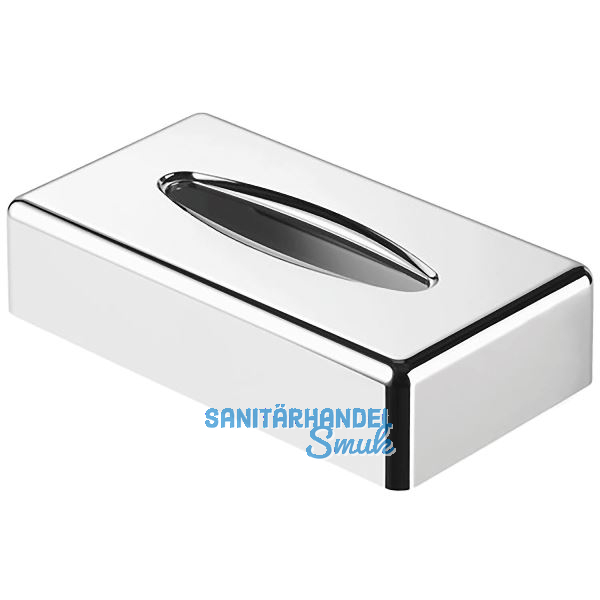 GEESA Papiertuch-Box freistehend/wandmontiert Hotel Chrom