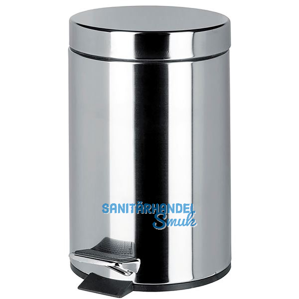 GEESA Treteimer Hotel 3 Liter Chrom