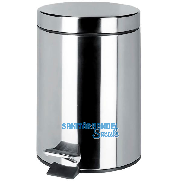 GEESA Treteimer Hotel 5 Liter Chrom