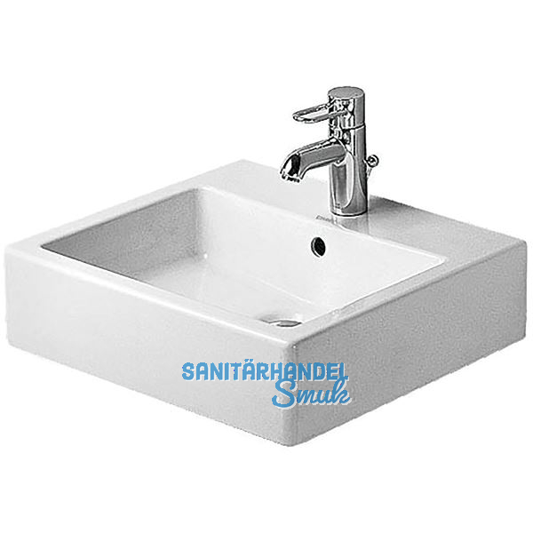 DURAVIT Aufsatz-Waschtisch Vero 50 Wandmontage, Wei�