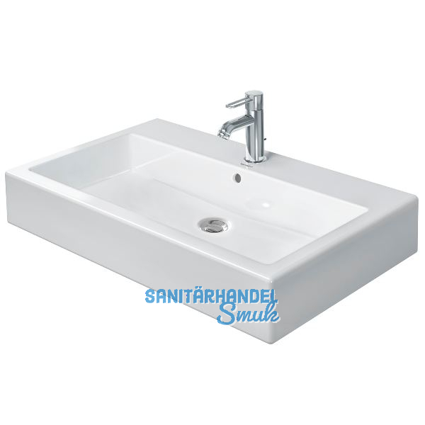 DURAVIT Aufsatz-Waschtisch Vero 80 Wandmontage, Wei�