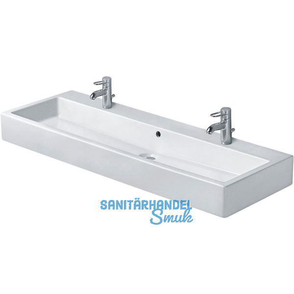 DURAVIT Aufsatz-Waschtisch Vero 120 Wandmontage, Wei�