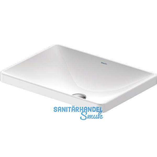 DURAVIT Einbau-Waschtisch D-Neo 60 ohne Hahnlochbank, Wei�