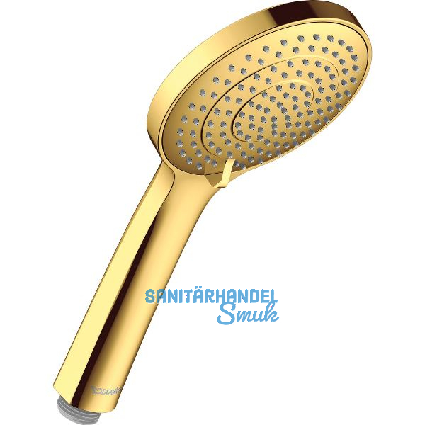 DURAVIT Handbrause 3jet 110 MinusFlow Gold poliert
