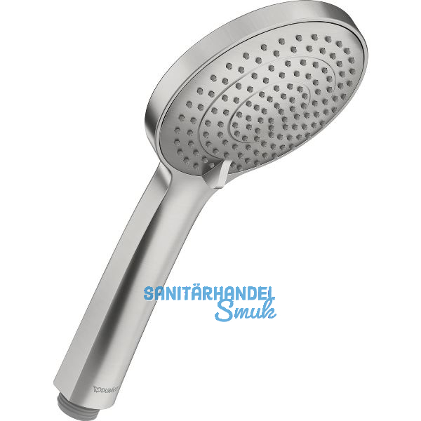 DURAVIT Handbrause 3jet 110 MinusFlow Edelstahl geb�rstet
