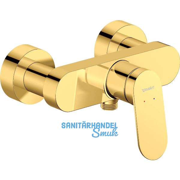 DURAVIT Brausearmatur Wave Gold poliert