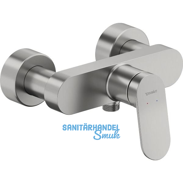 DURAVIT Brausearmatur Wave Edelstahl