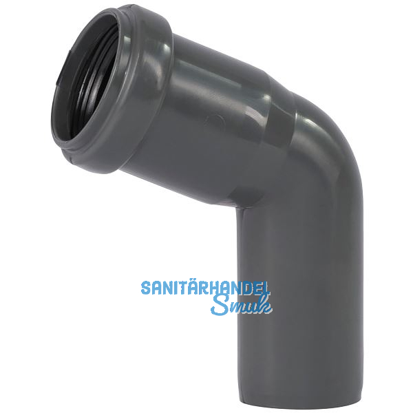Bogen f�r Abflussrohr DN 32 mm / 67�