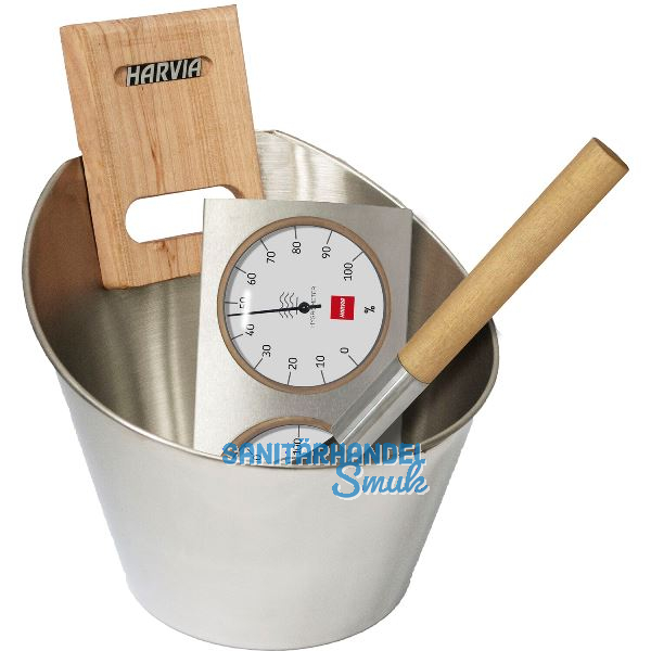 HARVIA Zubeh�rset 3-teilig Edelstahl