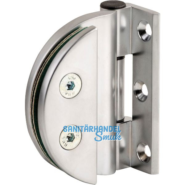 HARVIA Sauna-Glast�rband Glas/Holz halbrund Aluminium Silber