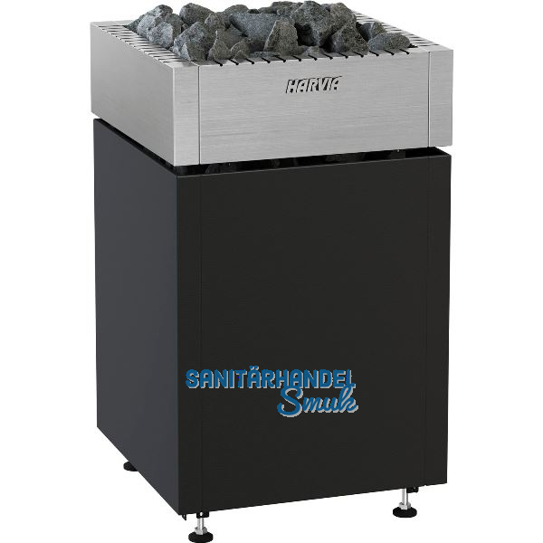 HARVIA Saunaofen Finnisch Qube 10,5 kW Schwarz