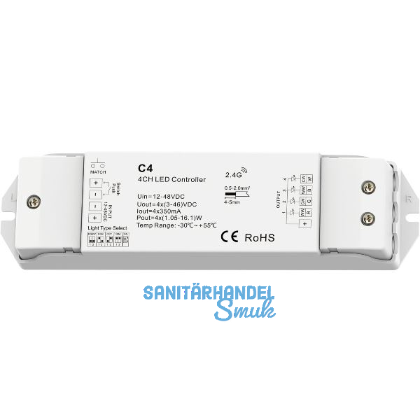 HARVIA Treiber 33,6 Watt f�r LED Spots & Funkfernbedienung