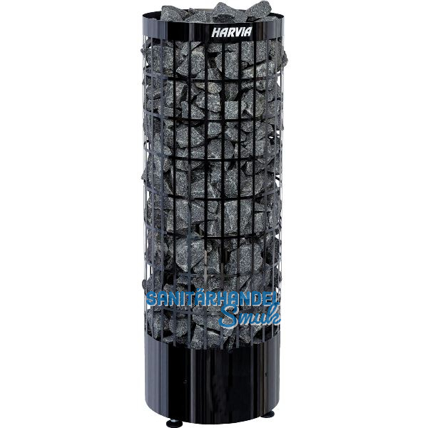 HARVIA Saunaofen Finnisch Cilindro 9 kW Black Steel
