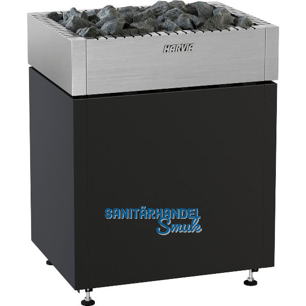 HARVIA Saunaofen Finnisch Qube 12 kW Schwarz