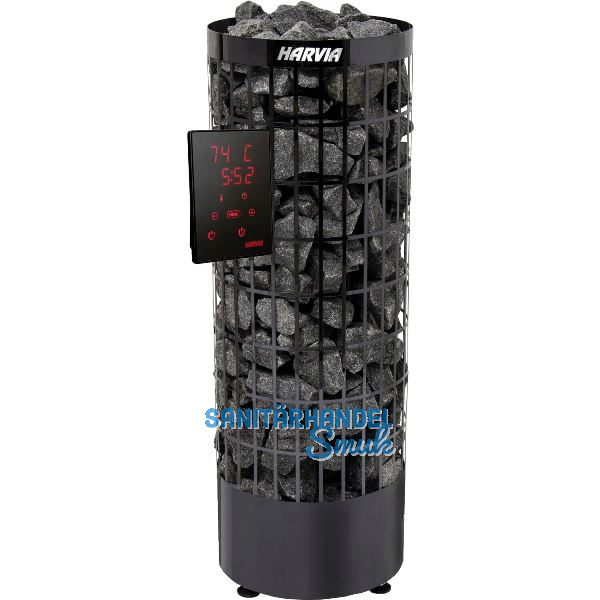 HARVIA Saunaofen Finnisch Cilindro XE 9 kW Black Steel