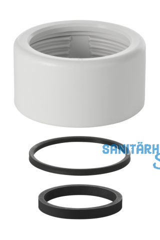 Geberit berwurfmutter in PP weiss zu
