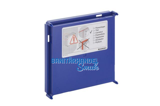 Geberit Bauschutzdeckel zu