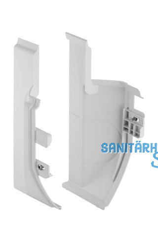 Geberit Wandabschluss weiss zu