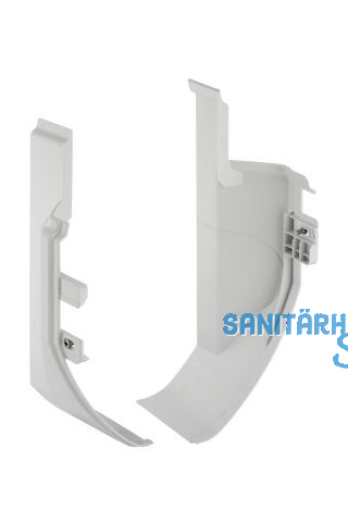 Geberit Wandabschluss weiss zu