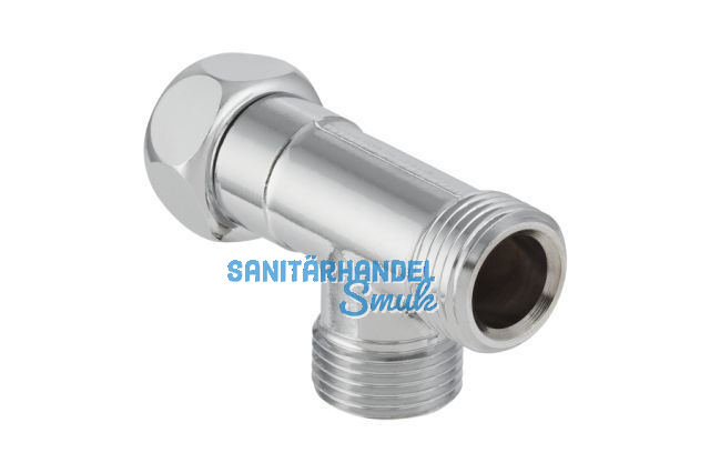 Geberit T-Stck AG Messing verchromt