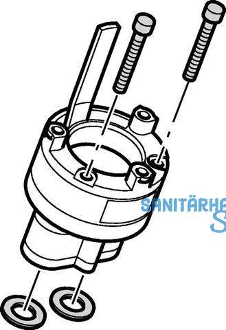 Geberit Mischer komplett 240953