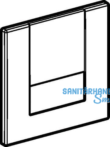 Geberit Abdeckplatte Tango,