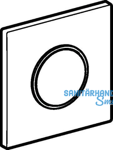 Geberit Urinal-Bettigungsplatte