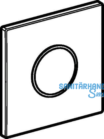 Geberit Urinal-Abdeckplatte