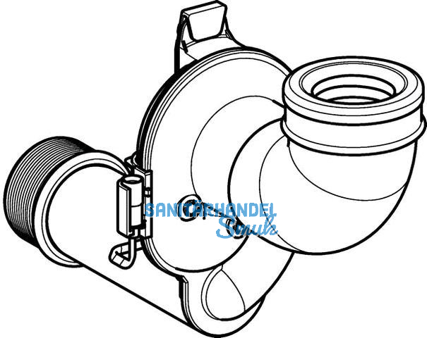 Geberit Urinalsiphon Tamaro komplett